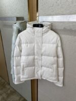 Fendi Double F Full Print Down Jacket White - 图片 3
