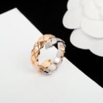 CHANEL Coco Crush Toi et Moi ring Quilted motif large version - 图片 4