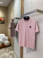 Gucci Rose Embroidery Round Neck Short Sleeve T-Shirt - 图片 3