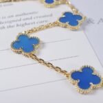 Van Cleef and Arpels Vintage Alhambra bracelet 5 motifs - 图片 3