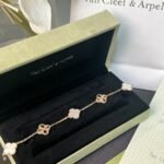 Van Cleef and Arpels Vintage Alhambra bracelet 5 motifs - 图片 4