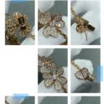 Van Cleef and Arpels Frivole bracelet 5 flowers - 图片 3