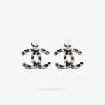 CHANEL CC Chocker earrings