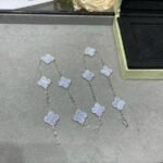 Van Cleef and Arpels Vintage Alhambra necklace 10 motifs - 图片 4