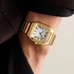 CARTIER Santos de Cartier watch Medium model 41.9 mm x 35.1 mm - 图片 2