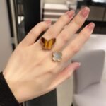 Van Cleef and Arpels Lucky Alhambra Between the Finger ring - 图片 6