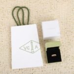 Van Cleef and Arpels Perl??e diamonds ring 1 row - 图片 7