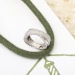 Van Cleef and Arpels Perl??e diamonds duo ring - 图片 2