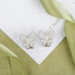 Van Cleef and Arpels Two Butterfly earrings - 图片 2