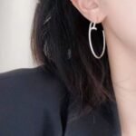 CARTIER Juste un Clou hoop earrings large model paved - 图片 4