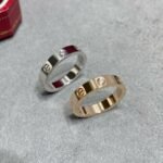 CARTIER LOVE ring small model 1 diamond - 图片 5