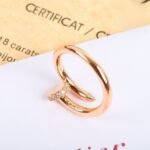 CARTIER Juste un Clou ring classic model diamonds - 图片 4