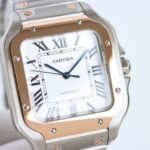 CARTIER Santos de Cartier watch Large model 47.5 mm x 39.8 mm - 图片 4