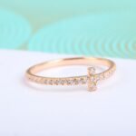 Tiffany and Co TIFFANY T Diamond Wire Band Ring - 图片 2