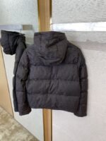Fendi Double F Full Print Down Jacket Brown - 图片 4