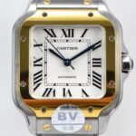 CARTIER Santos de Cartier watch Medium model 41.9 mm x 35.1 mm - 图片 4