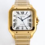 CARTIER Santos de Cartier watch Large model 47.5 mm x 39.8 mm - 图片 3