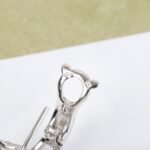 Van Cleef and Arpels Two Butterfly earrings - 图片 5