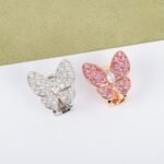 Van Cleef and Arpels Two Butterfly earrings - 图片 5