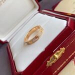 CARTIER LOVE ring small model paved - 图片 5