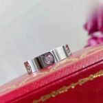 CARTIER LOVE ring classic model 3 diamonds - 图片 5