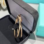 Tiffany and Co TIFFANY Knot Double Row Hinged Bangle - 图片 5