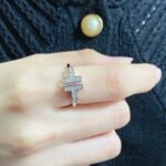 Tiffany and Co TIFFANY T Diamond Wire Ring - 图片 4