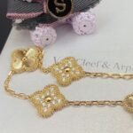 Van Cleef and Arpels Vintage Alhambra bracelet 5 motifs - 图片 6