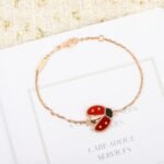 Van Cleef and Arpels Lucky Spring bracelet open wings ladybug - 图片 2