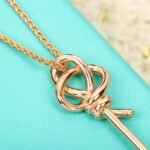 Tiffany and Co TIFFANY Knot Small Key Pendant - 图片 4