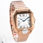 CARTIER Santos de Cartier watch Medium model 41.9 mm x 35.1 mm - 图片 9