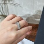 Van Cleef and Arpels Perl??e diamonds duo ring - 图片 3