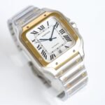 CARTIER Santos de Cartier watch Large model 47.5 mm x 39.8 mm - 图片 9