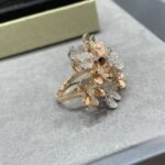 Van Cleef and Arpels Frivole ring 8 flowers - 图片 2