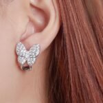 Van Cleef and Arpels Two Butterfly earrings - 图片 6