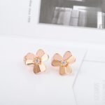 Van Cleef and Arpels Frivole earrings small model - 图片 7