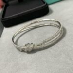 Tiffany and Co TIFFANY Knot Double Row Bracelet - 图片 7