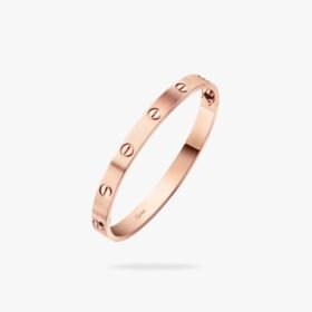 CARTIER LOVE bracelet classic model brushed