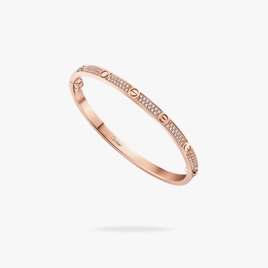 CEL-B-CAR-022.jpg CARTIER LOVE bracelet small model paved - 图片 1