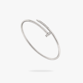 CARTIER Juste un Clou bracelet small model reverse set diamonds