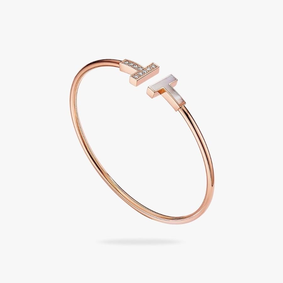 CEL-B-TIF-022.jpg Tiffany and Co TIFFANY T Wire Bracelet - 图片 1