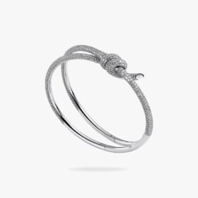 Tiffany and Co TIFFANY Knot Double Row Bracelet