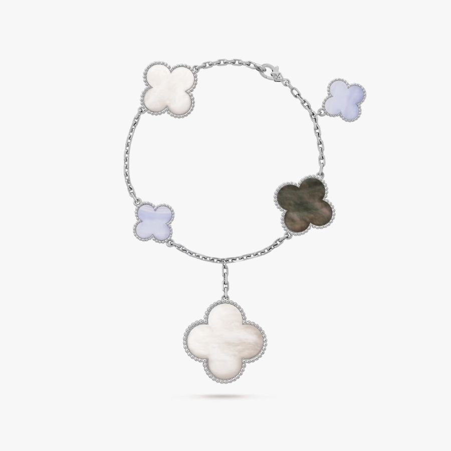 CEL-B-VCA-007.jpg Van Cleef and Arpels Magic Alhambra bracelet 5 motifs - 图片 1