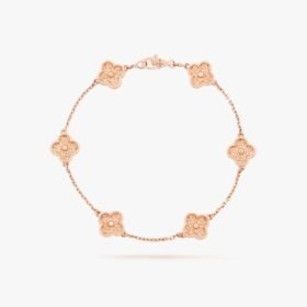 Van Cleef and Arpels Sweet Alhambra bracelet 6 motifs