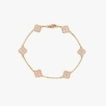 Van Cleef and Arpels Sweet Alhambra bracelet 6 motifs