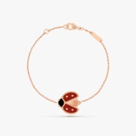 Van Cleef and Arpels Lucky Spring bracelet open wings ladybug