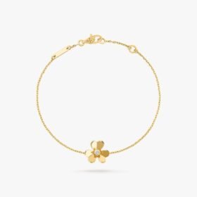 Van Cleef and Arpels Frivole bracelet mini model