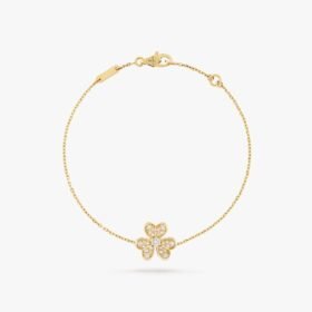 Van Cleef and Arpels Frivole bracelet mini model