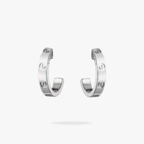 CARTIER LOVE hoop earrings small model