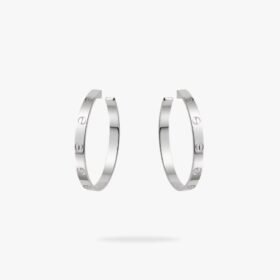 CARTIER LOVE hoop earrings large model